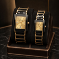 Rectangular Couples Watch Collection