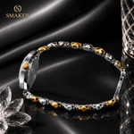 SMAKER Blue Two-Tone Faceted Jewelry Watch - product image 2