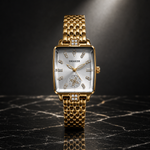 SMAKER Gold Rectangular Multilink Watch - product image 2