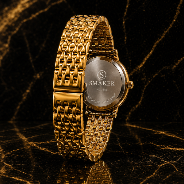 SMAKER Classic Gold Multilink Watch - product image 2