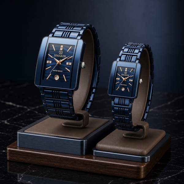 SIMAKER Rectangular Couples Watch Collection - product image 3