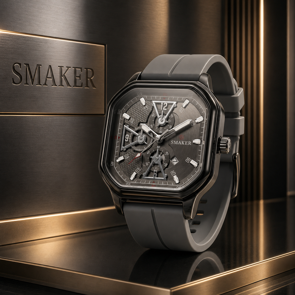 SMAKER Sport Rubber Strap Watch Collection - product image 3