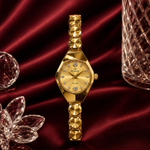 SMAKER Gold Faceted Jewelry Watch - product image 4