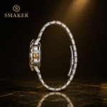 SMAKER Two-Tone Faceted Jewelry Watch - product image 5