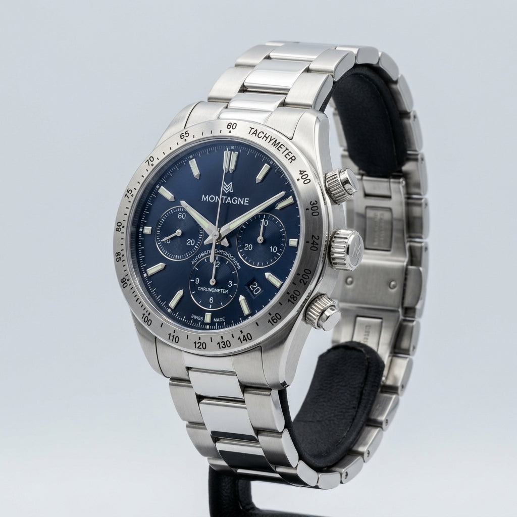 Heritage Steel Chrono 1